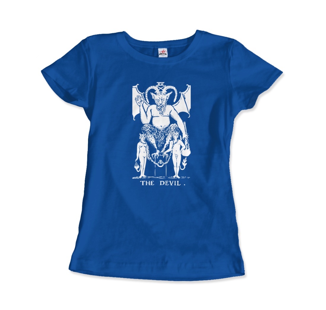 The Devil Tarot Card Design t-shirt by Art-O-Rama Shop