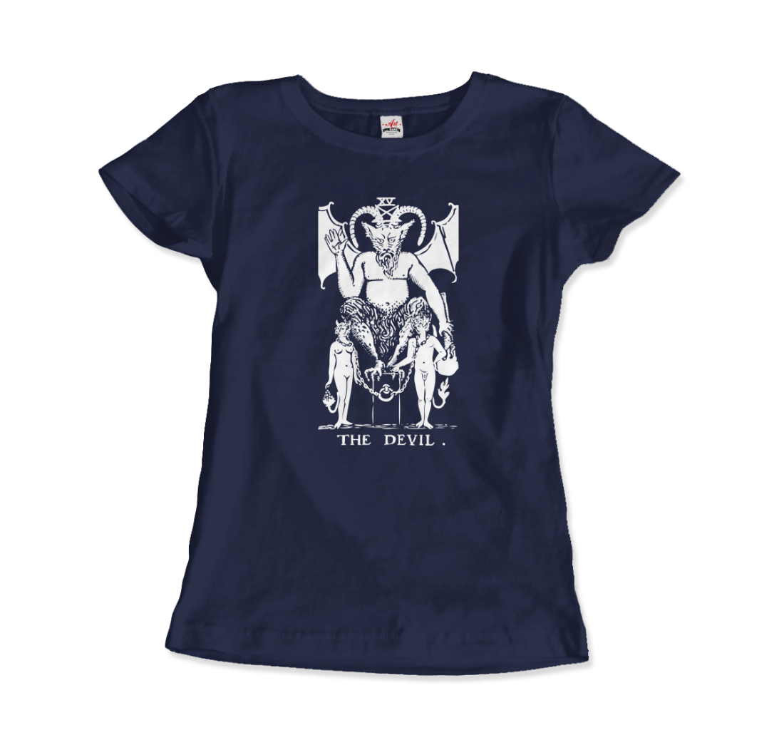 The Devil Tarot Card Design t-shirt by Art-O-Rama Shop