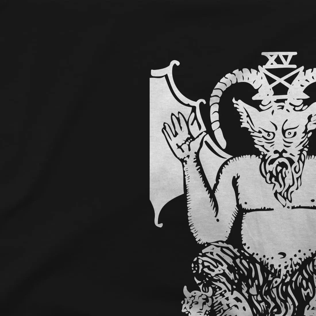 The Devil Tarot Card Design t-shirt by Art-O-Rama Shop