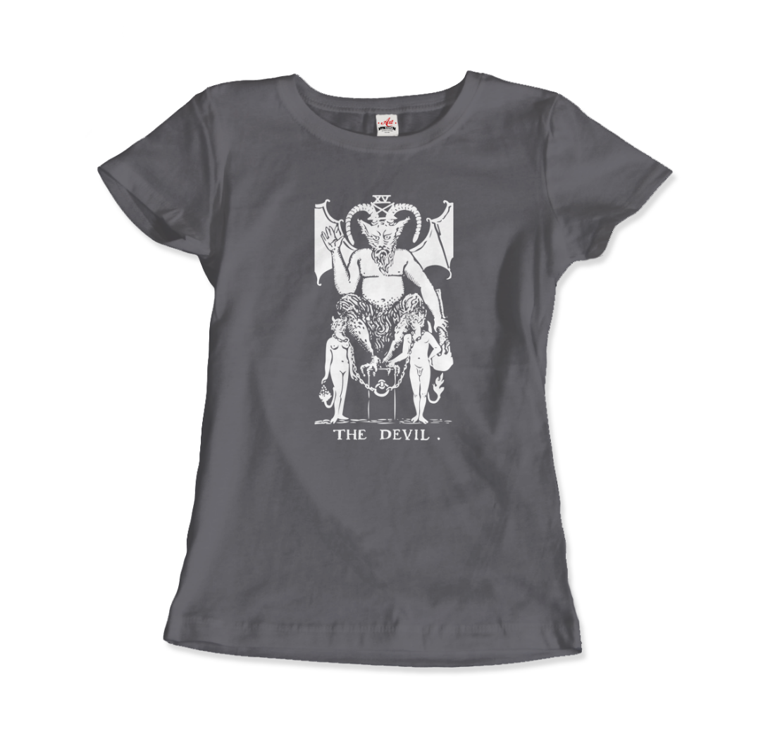 The Devil Tarot Card Design t-shirt by Art-O-Rama Shop