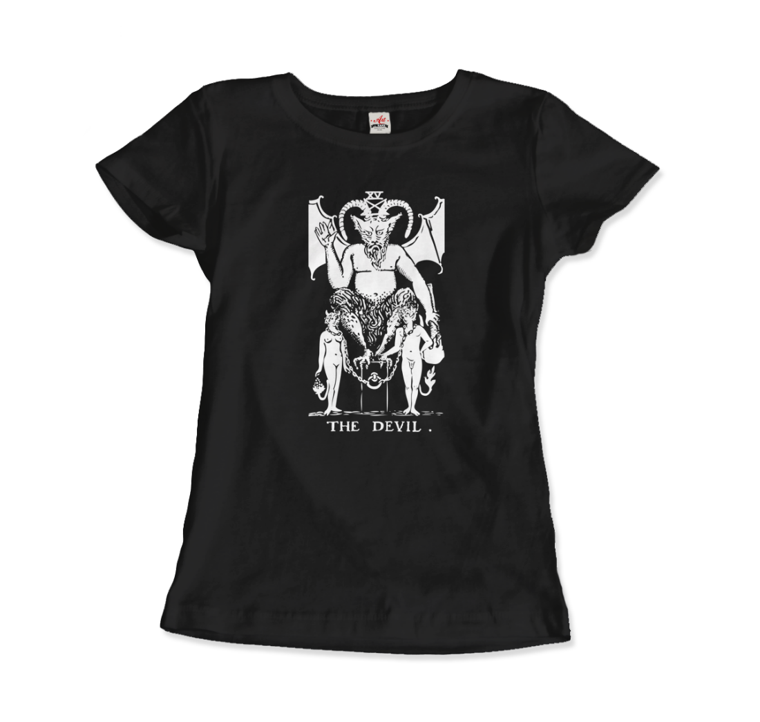 The Devil Tarot Card Design t-shirt by Art-O-Rama Shop