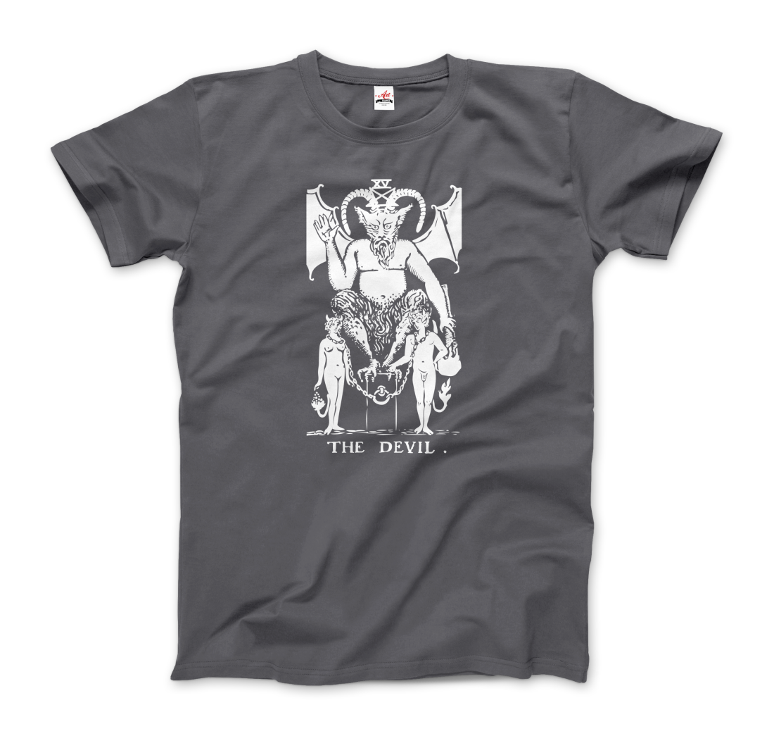 The Devil Tarot Card Design t-shirt by Art-O-Rama Shop