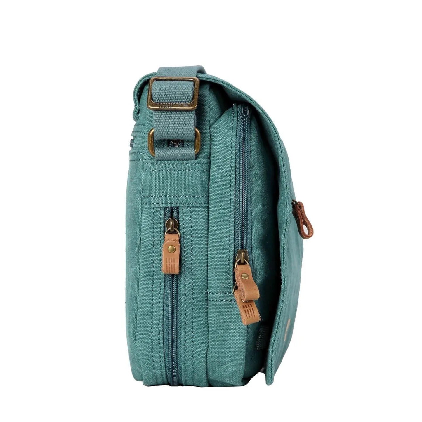 Canvas Flap Across Body Bag with Shoulder Pad | TRP0238 by Troop London