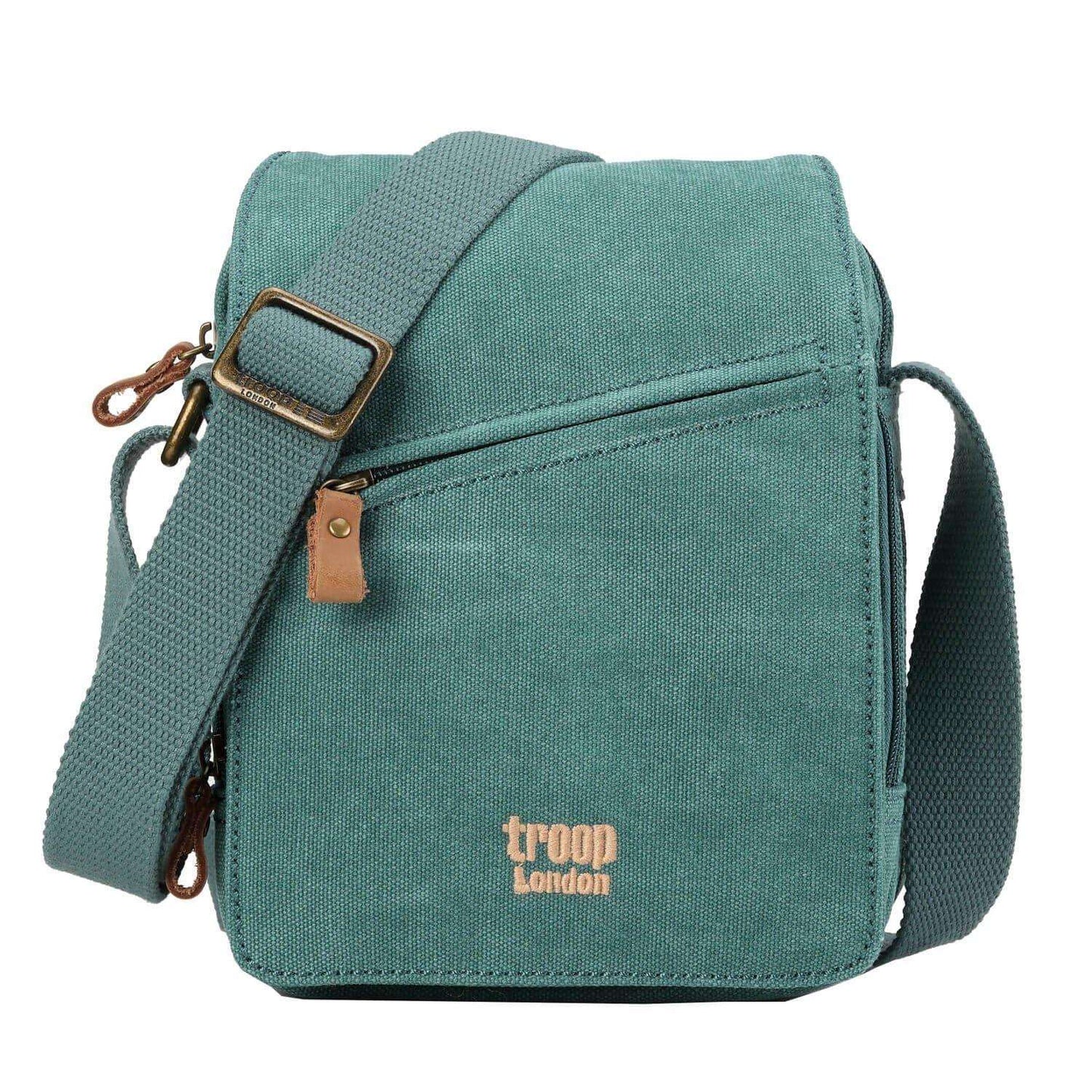 Canvas Flap Across Body Bag | TRP0239 by Troop London