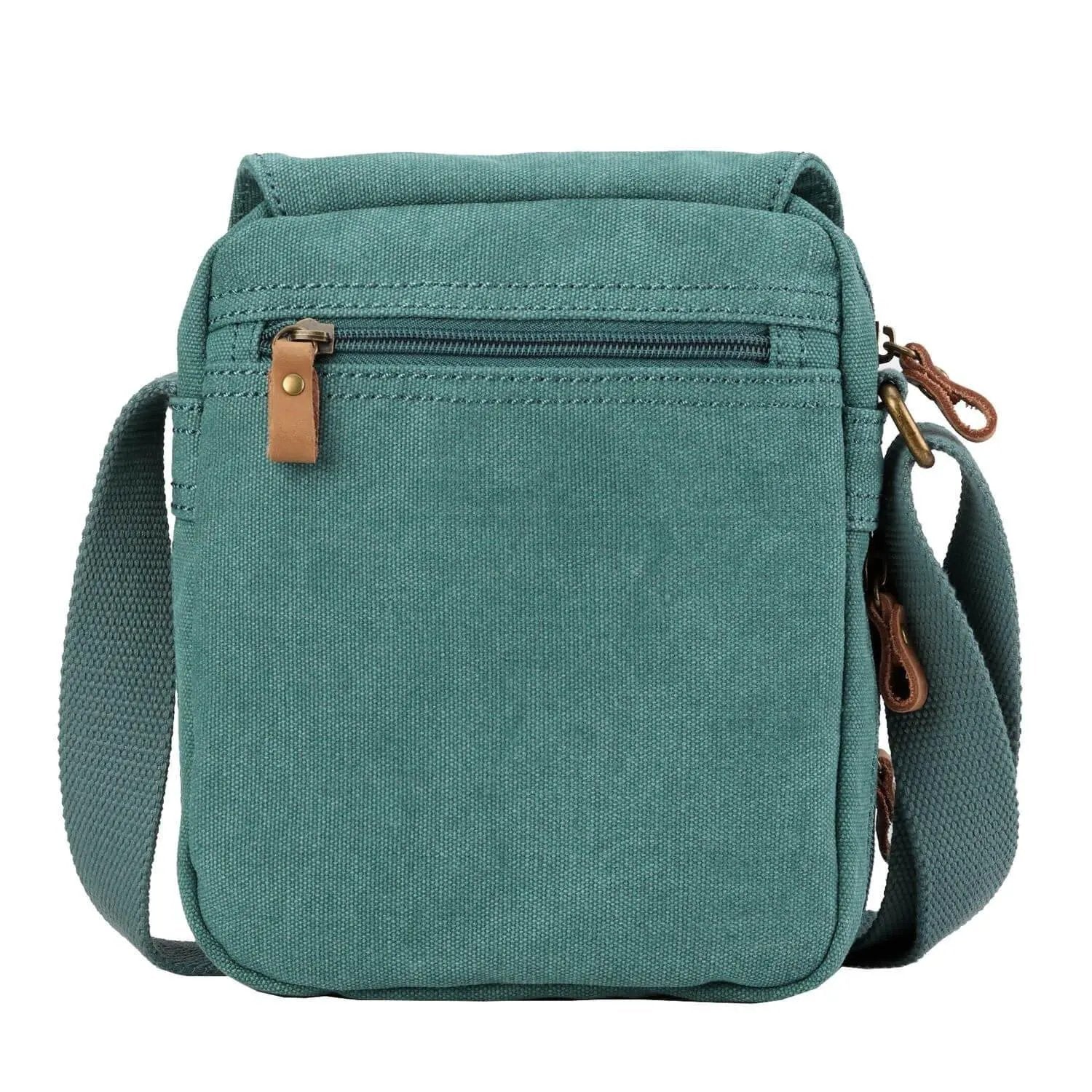 Canvas Flap Across Body Bag | TRP0239 by Troop London