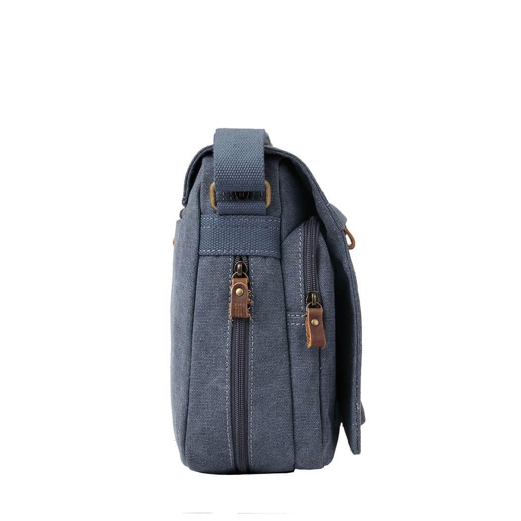 Classic Canvas Messenger Bag | TRP0241 by Troop London