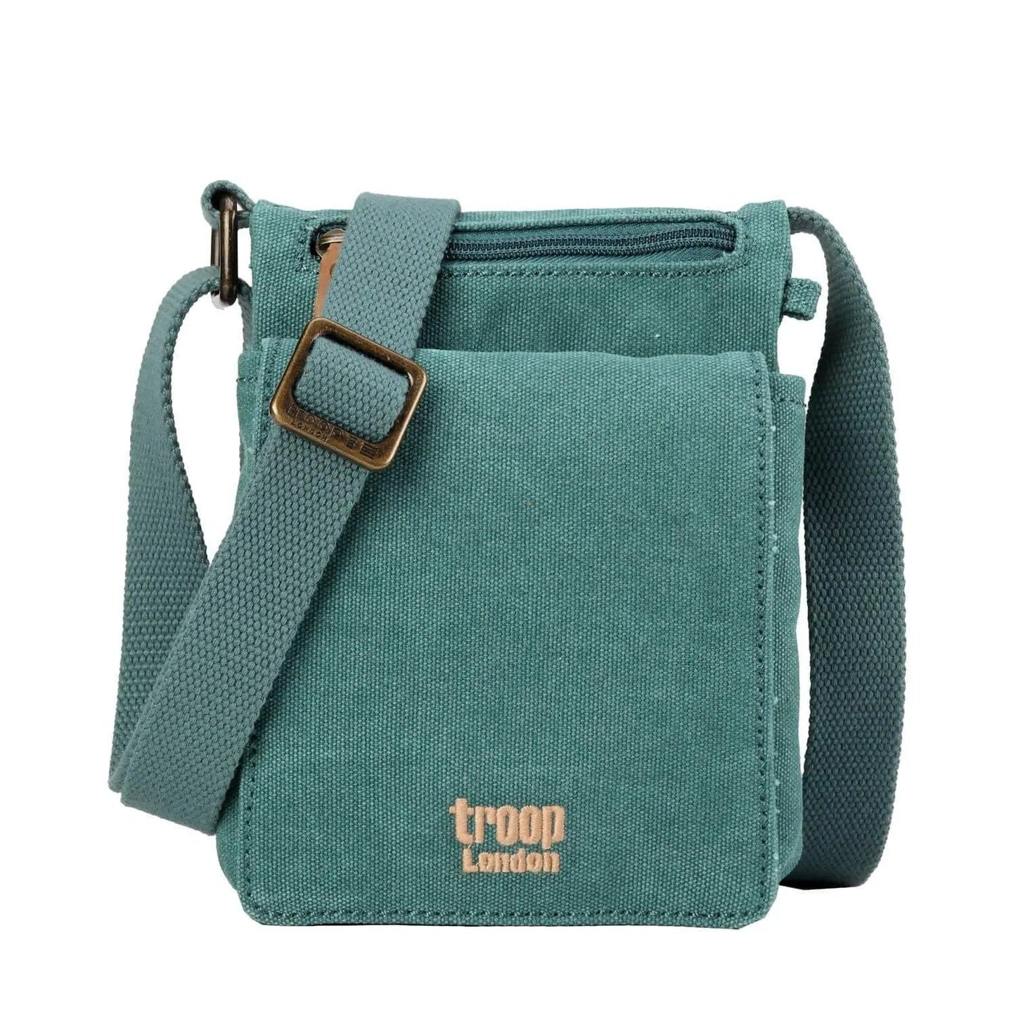 Mini Canvas Across Body Bag with Organiser | TRP0243 by Troop London
