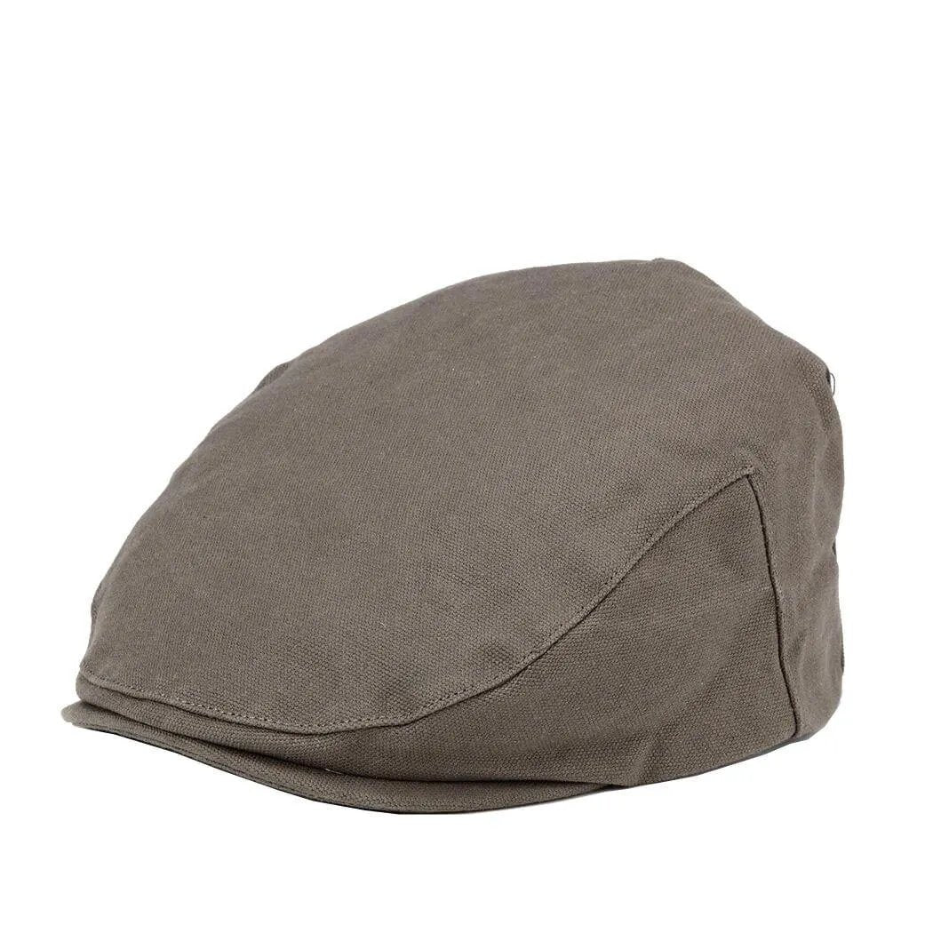 Waxed Canvas Flat Cap | TRP0503 by Troop London