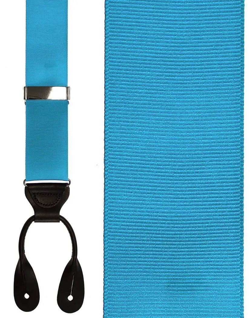 "Grosgraine Ribbon II" Suspenders 1.5 Width by Tux-USA