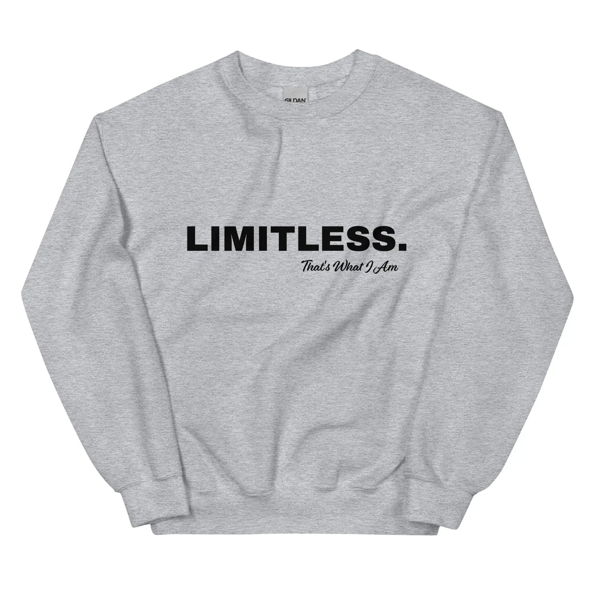 LIMITLESS Unisex Sweatshirt by Maiden-Art