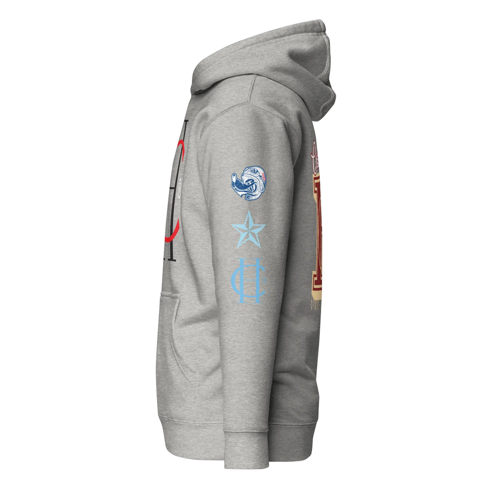 HOODED CH'EETAH (Him+Her) CH®SPORT SWEATSHIRT | 071 by CHRISTOPHER HANLON®