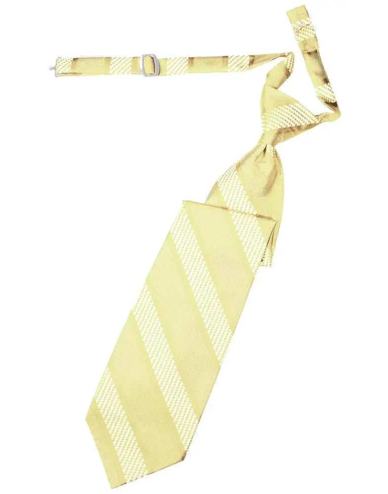 Venetian Stripe Necktie Pre-Tied by Tux-USA