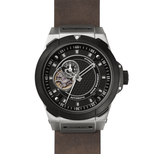 Vento Silver Black Leather by Ruby Alcestis