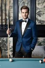 "Vermont" Indigo Blue Tuxedo Jacket by Tux-USA