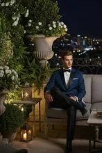 "Vermont" Indigo Blue Tuxedo Jacket by Tux-USA