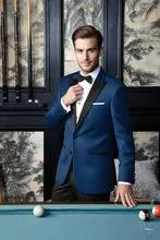 "Vermont" Indigo Blue Tuxedo Jacket by Tux-USA