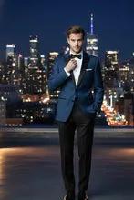 "Vermont" Indigo Blue Tuxedo Jacket by Tux-USA