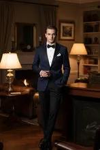 "Vermont" Midnight Blue Tuxedo Jacket by Tux-USA