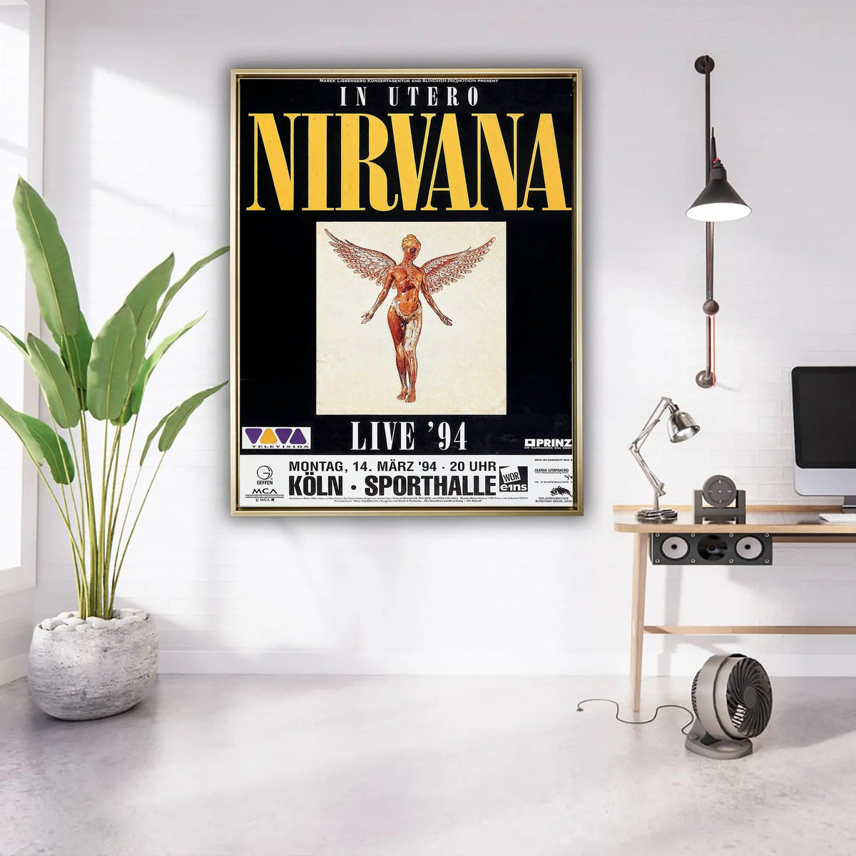 Nirvana Poster-"In the Uter" by Gtaart.ca