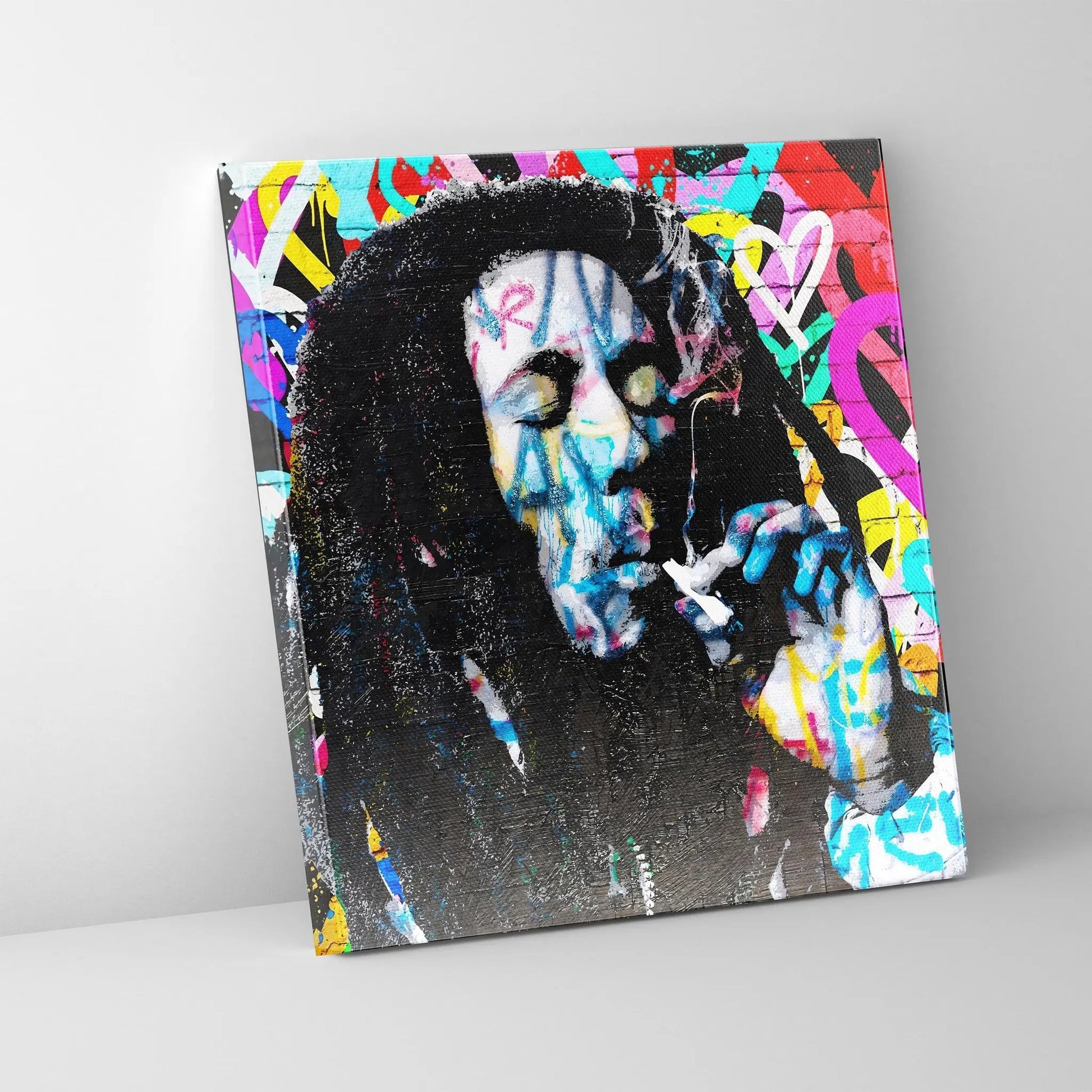 Canvas Wall Art- Bob Marley I- Wall Decor by Gtaart.ca