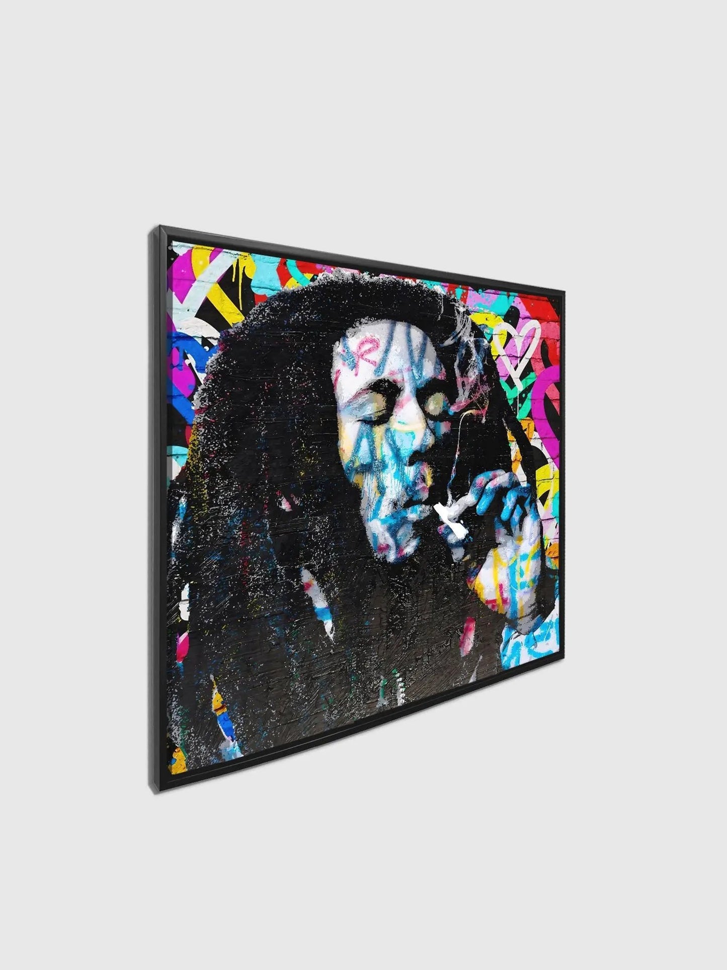 Canvas Wall Art- Bob Marley I- Wall Decor by Gtaart.ca