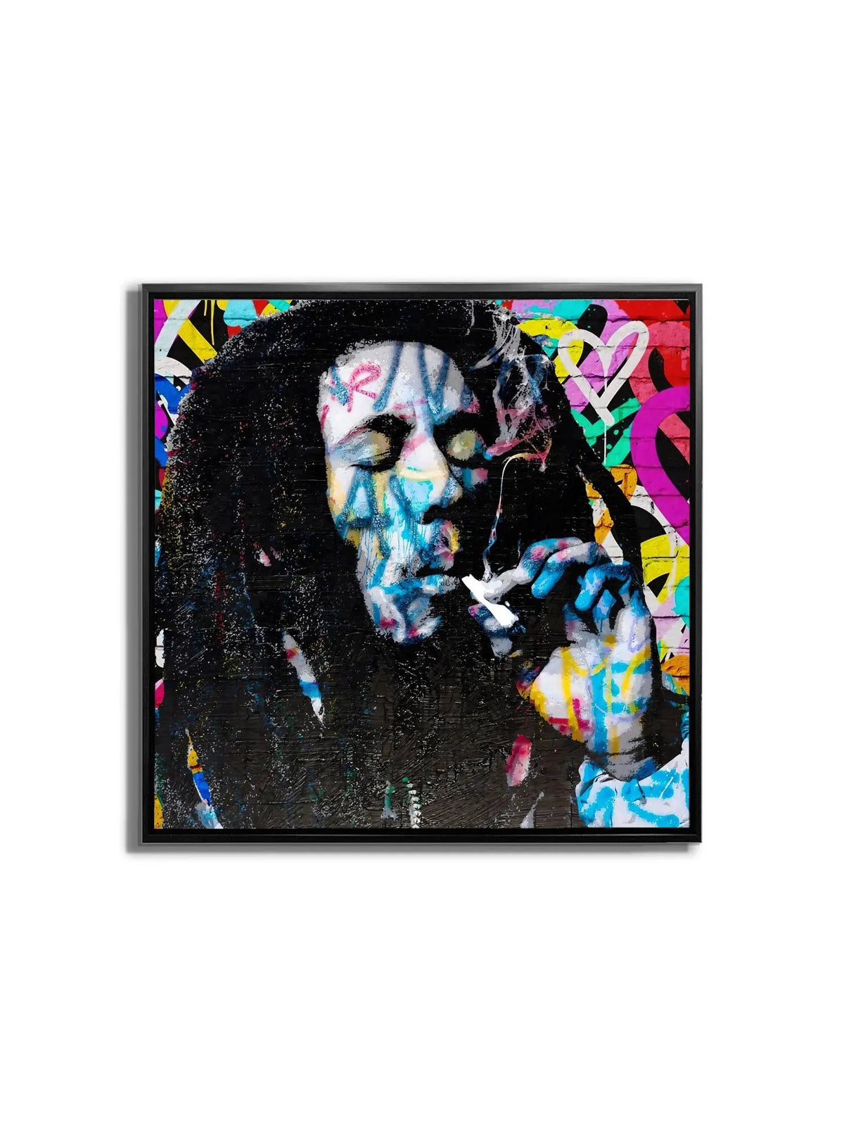 Canvas Wall Art- Bob Marley I- Wall Decor by Gtaart.ca