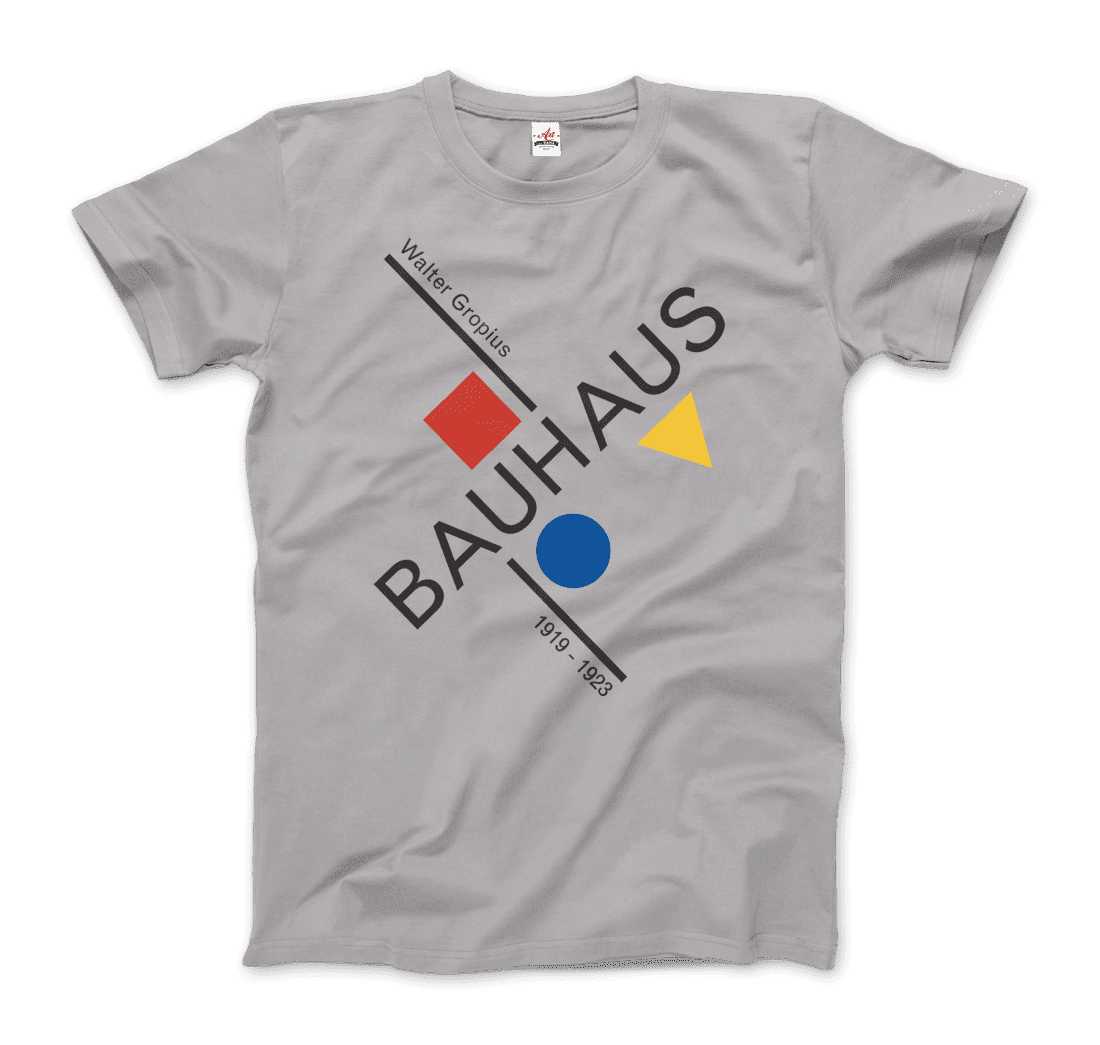 Walter Gropius Bauhaus artwork t-shirt by Art-O-Rama Shop