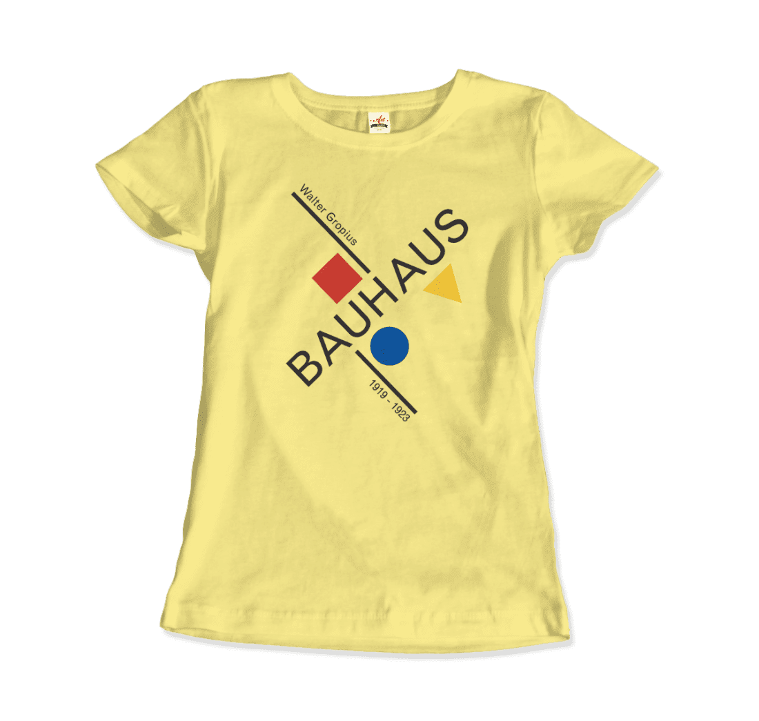 Walter Gropius Bauhaus artwork t-shirt by Art-O-Rama Shop
