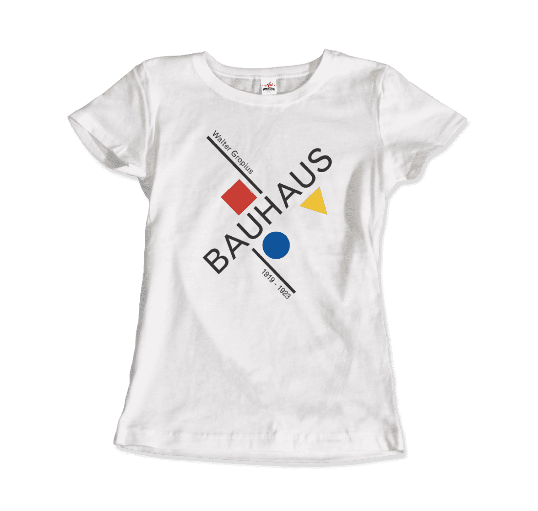 Walter Gropius Bauhaus artwork t-shirt by Art-O-Rama Shop