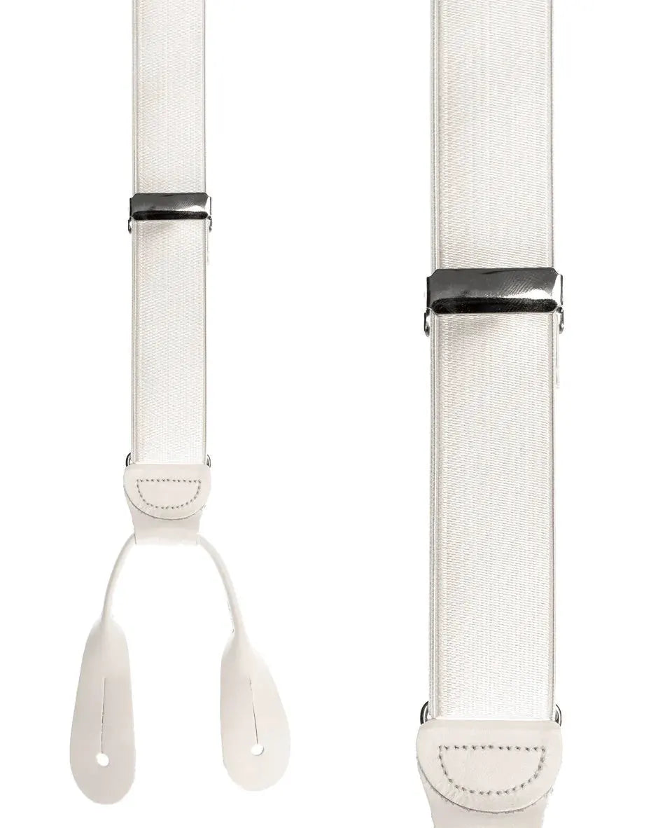 "French Satin" Suspenders 1.125"Width by Tux-USA