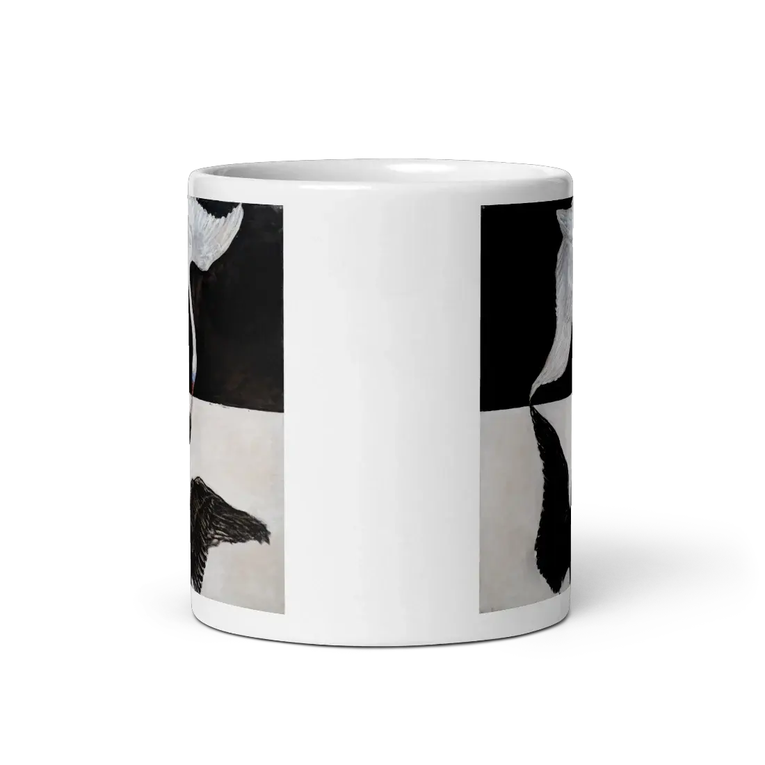 Hilma af Klint, The Swan No.1, 1915 art mug-2