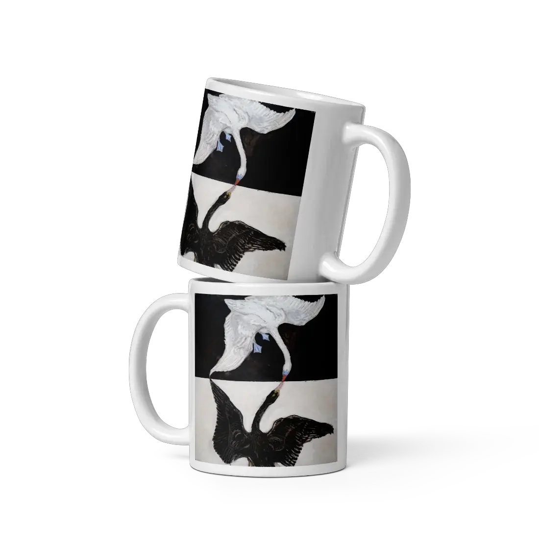 Hilma af Klint, The Swan No.1, 1915 art mug-1
