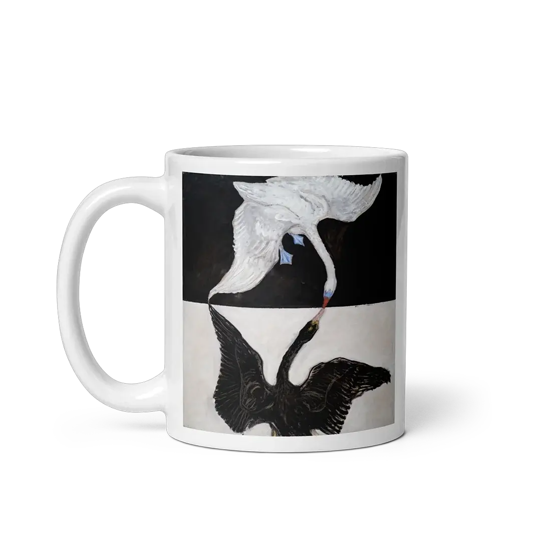 Hilma af Klint, The Swan No.1, 1915 art mug-0