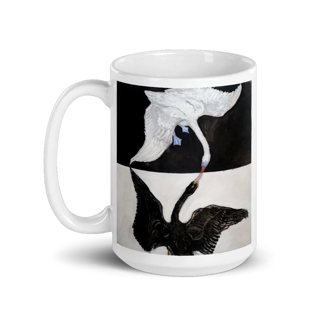 Hilma af Klint, The Swan No.1, 1915 art mug-5