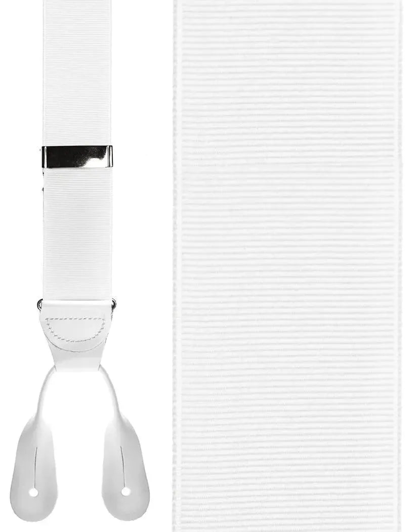 "Grosgraine Ribbon II" Suspenders 1.5 Width by Tux-USA