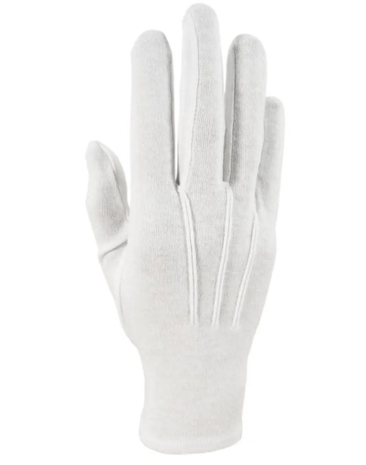 White Nylon Gloves by Tux-USA