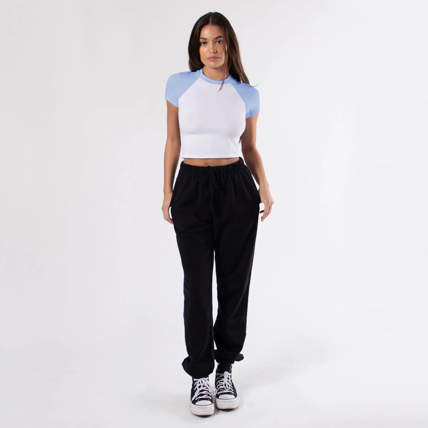 4001R - Women's Raglan Baby Tee by POS Wholesale
