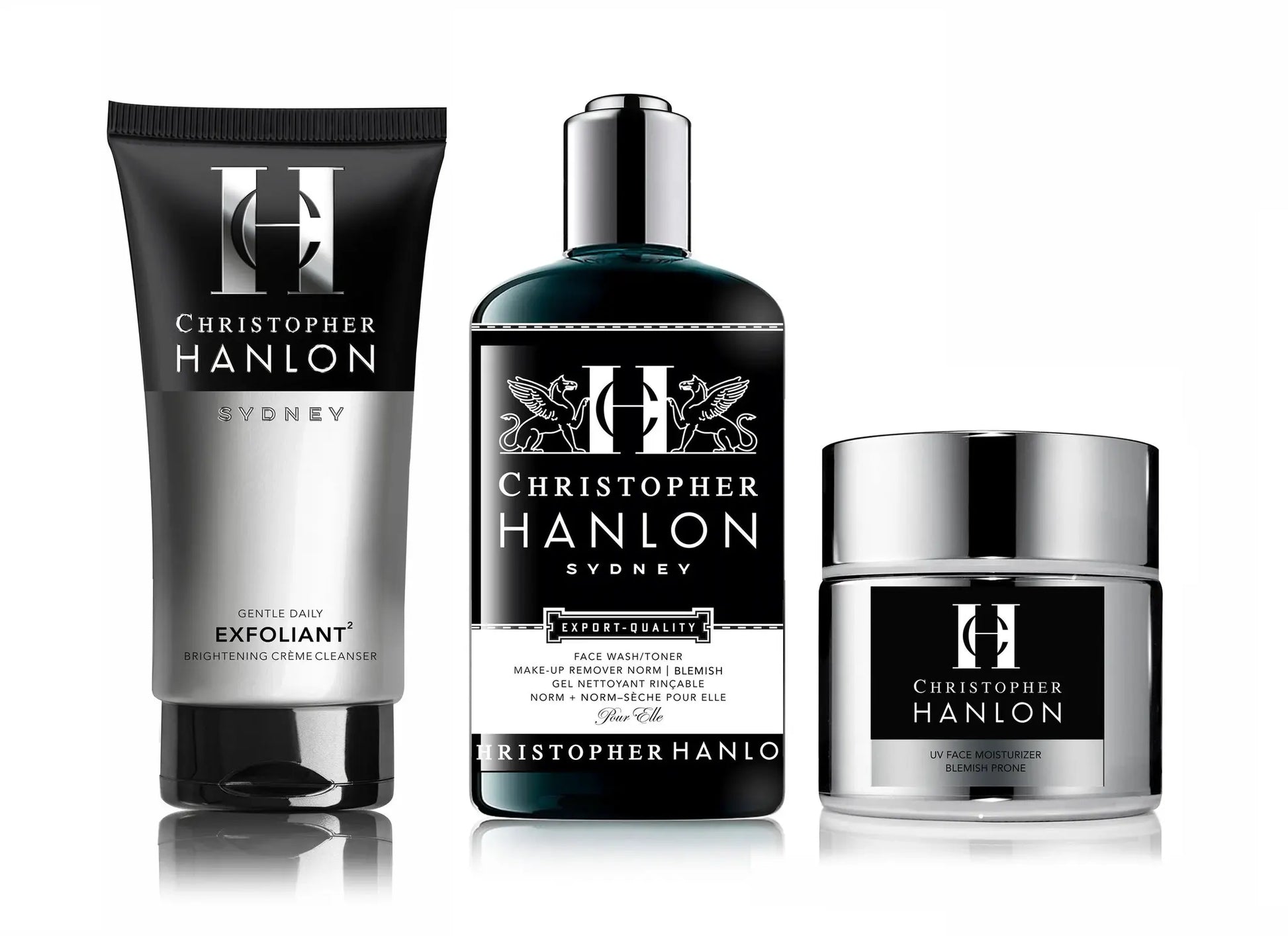 3 Step SKINCARE SYSTEM | WOMEN | Blemish + Acne by CHRISTOPHER HANLON®