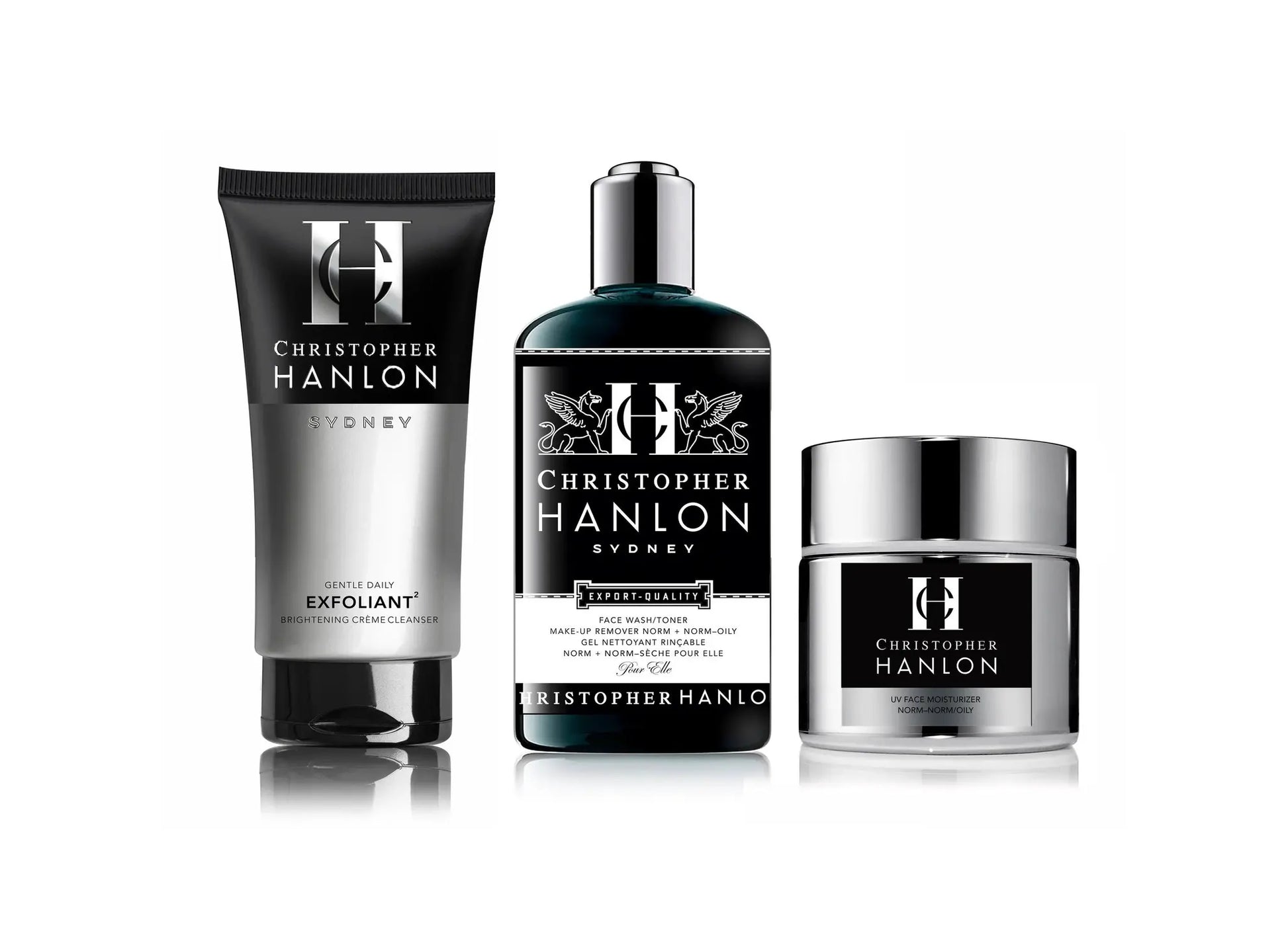 3 Step SKINCARE SYSTEM | WOMEN | Normal + Norm–Oily by CHRISTOPHER HANLON®