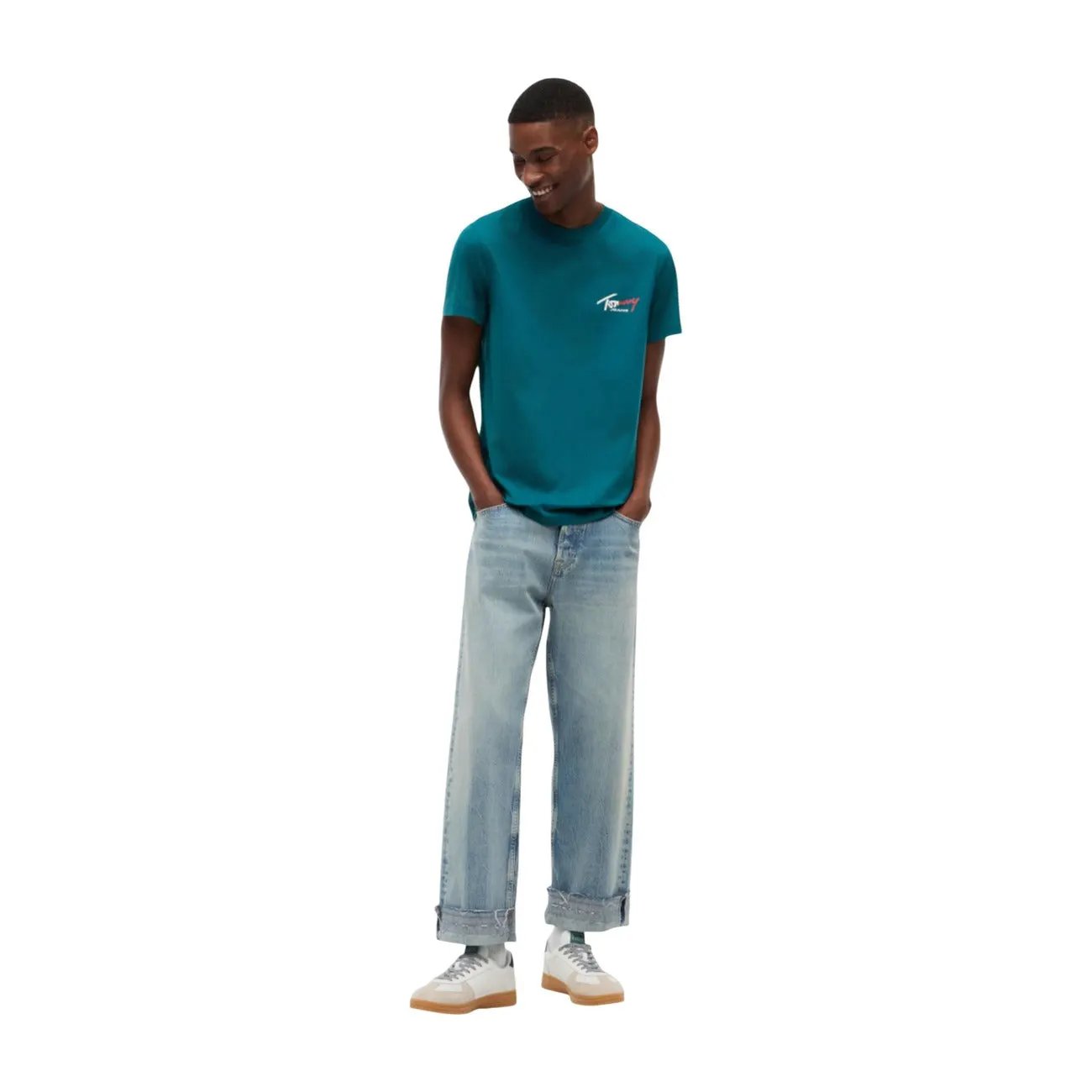 Tommy Hilfiger Jeans - Tommy Hilfiger Jeans Men T-Shirt by Tommy Hilfiger Jeans