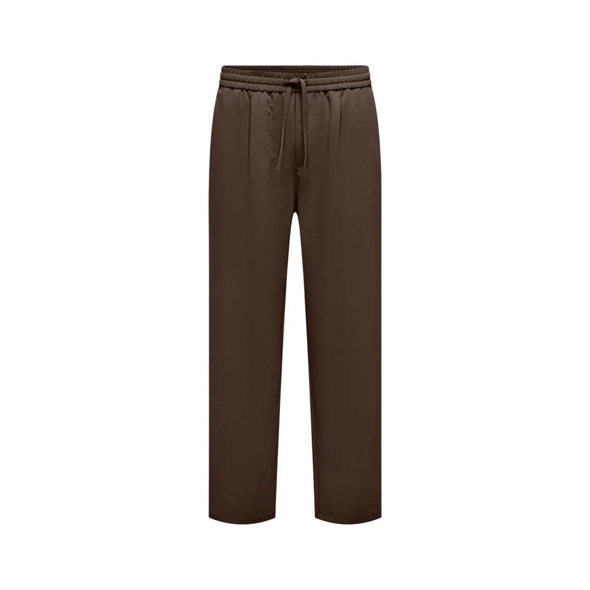 Only & Sons Men's Will Brown Loose Trousers