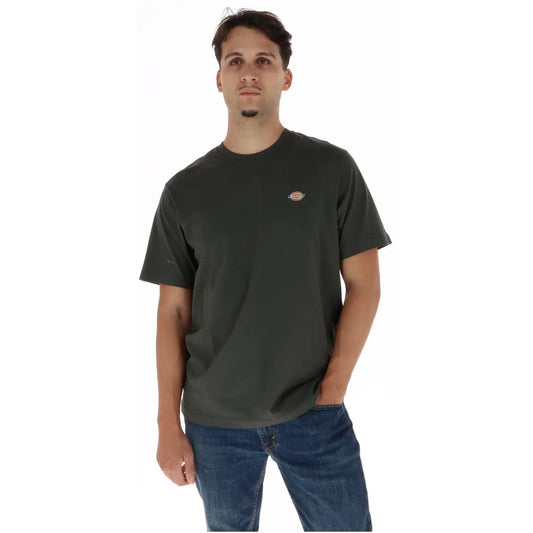 Dickies Men's Beige Cotton T-Shirt