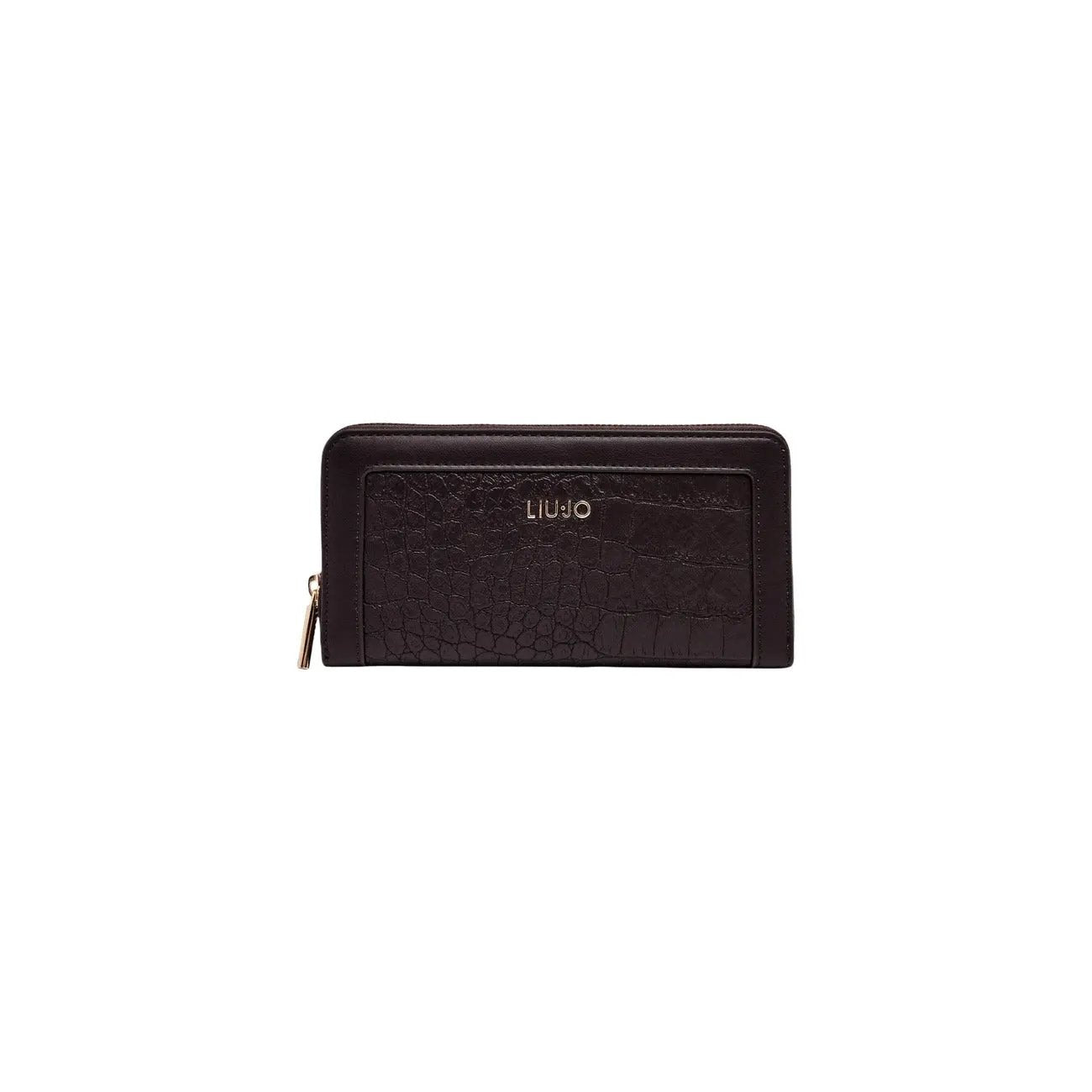 Liu Jo Women Wallet Black Zip Secure Storage Inside Pockets Elegant Design by Liu Jo