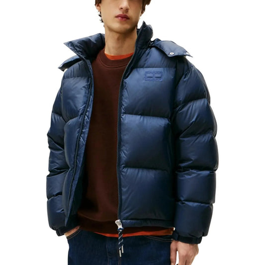 Tommy Hilfiger Jeans Men's Blue Hooded Jacket