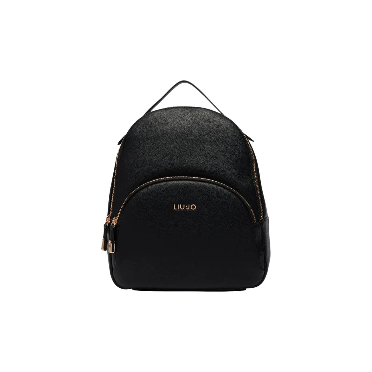 Liu Jo Women Black Stylish Backpack Bag Featuring Zip Fastening And Pockets by Liu Jo