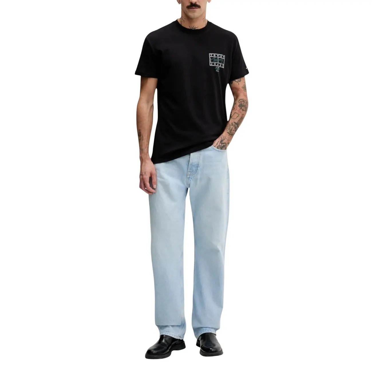 Tommy Hilfiger Jeans - Tommy Hilfiger Jeans Men T-Shirt by Tommy Hilfiger Jeans