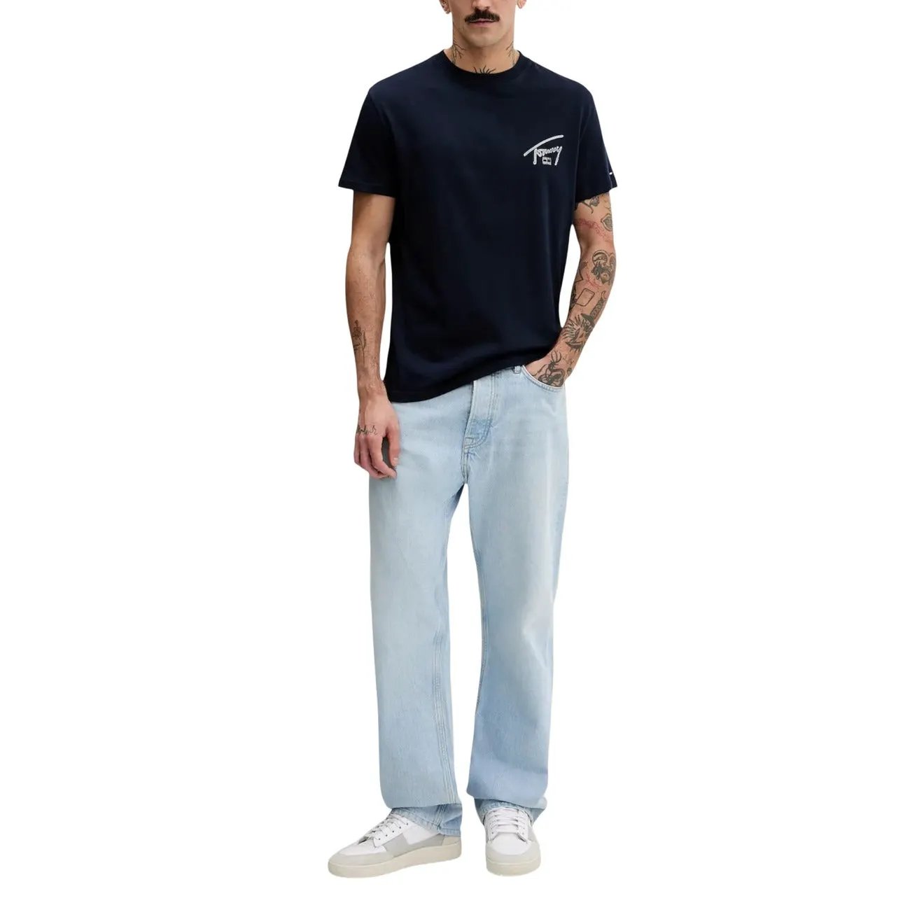 Tommy Hilfiger Jeans - Tommy Hilfiger Jeans Men T-Shirt by Tommy Hilfiger Jeans