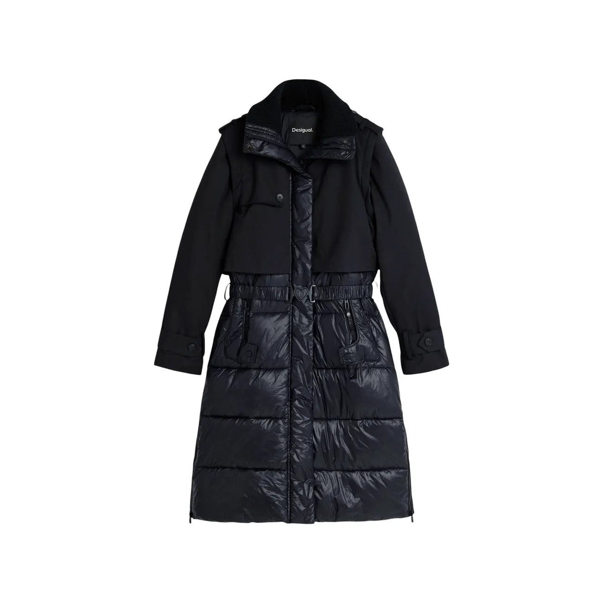 Desigual Women's Marina Black Puffer Jacket