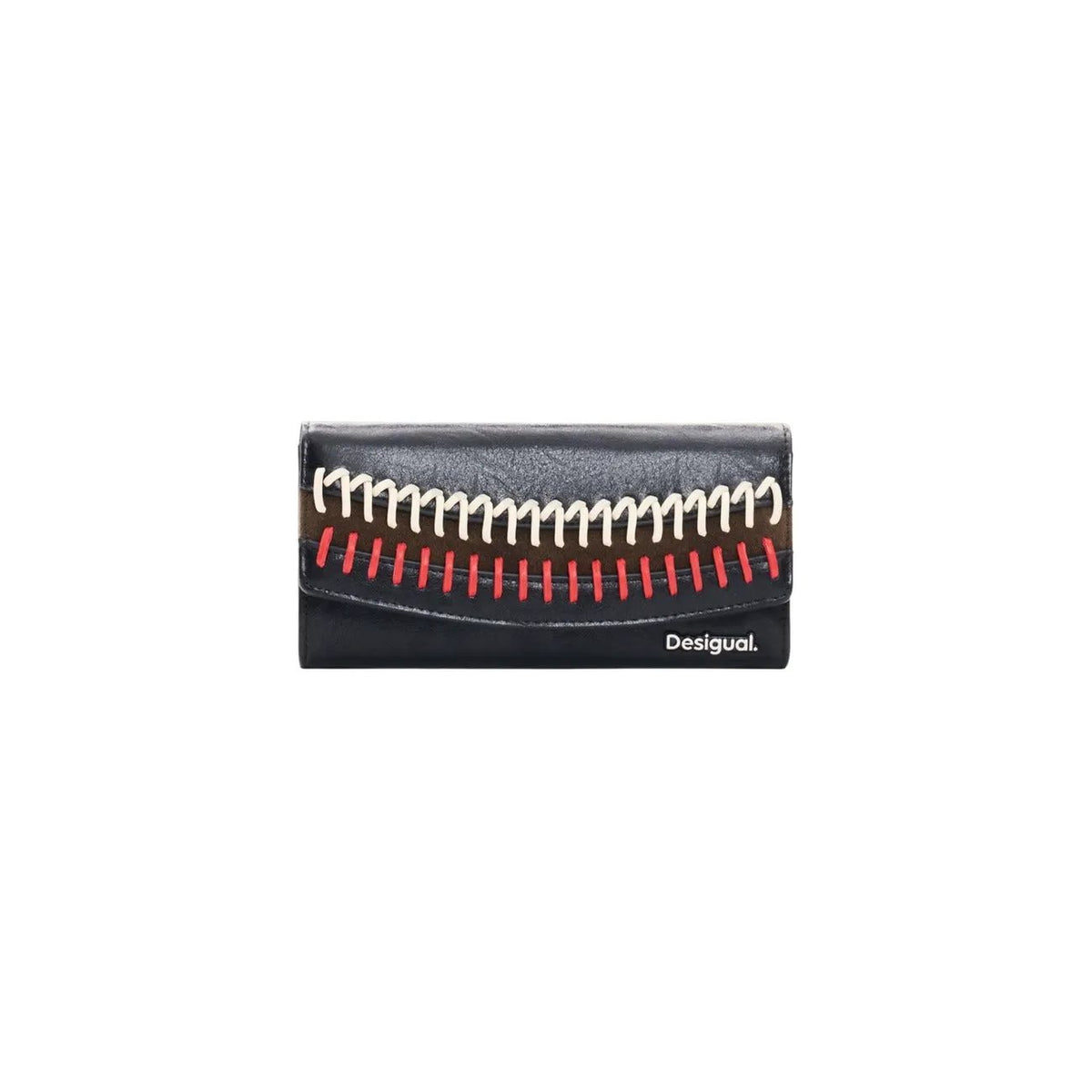 Desigual Women's Sonique Marina Black Faux Leather Wallet