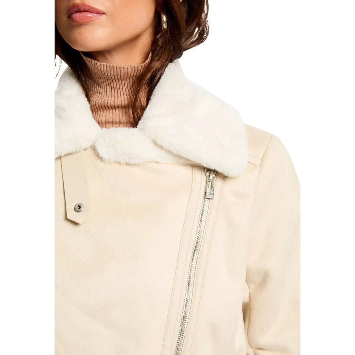Morgan de Toi Women's Beige Coat